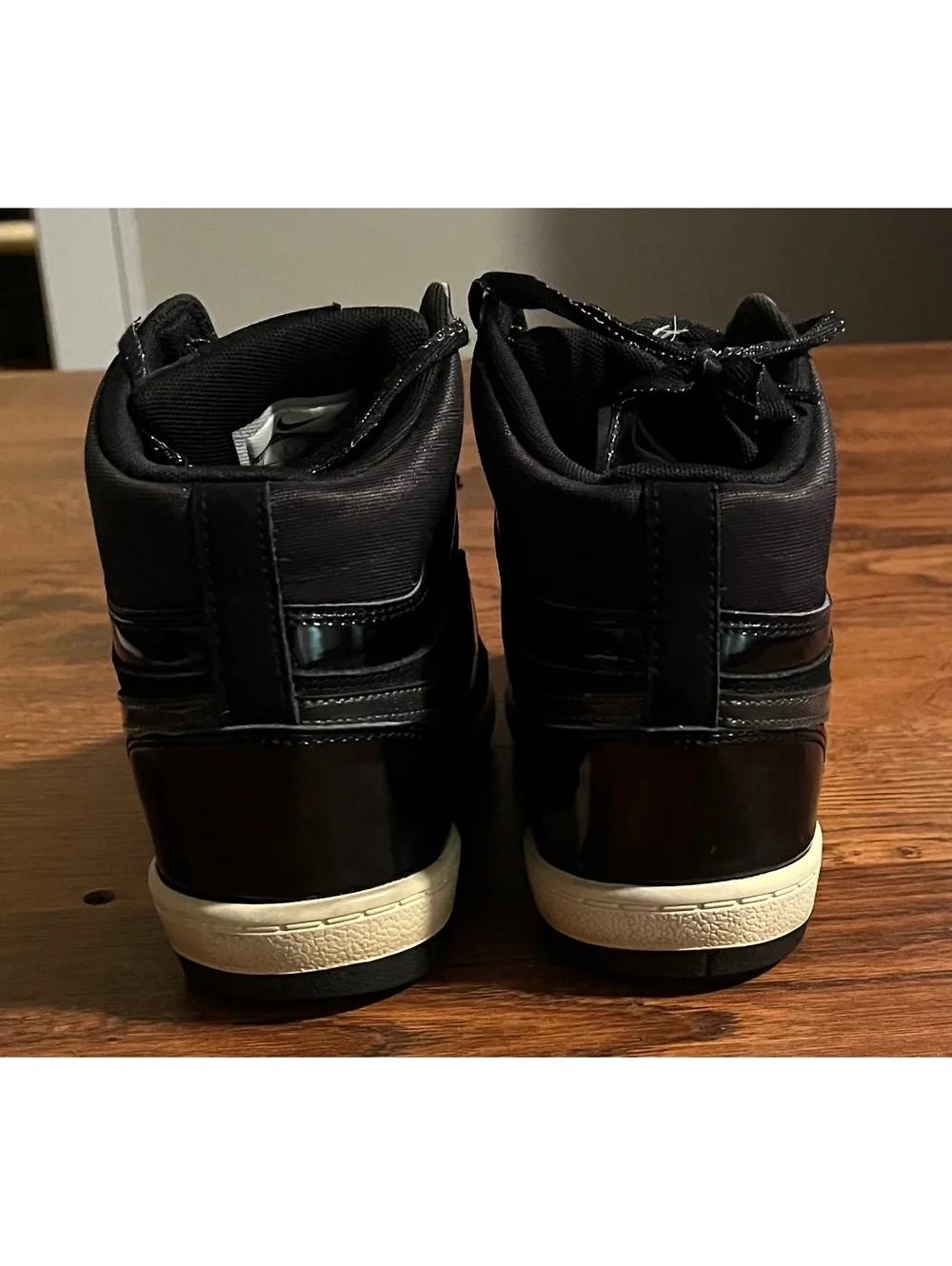Nike  Sky High Women's force Black Wedge Sneakers Size 7 US